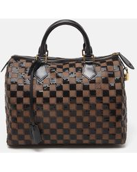Louis Vuitton - Damier Ebene And Sequins Paillettes Limited Edition Speedy 30 Bag - Lyst