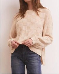 Z Supply - Foster Checker Sweater - Lyst