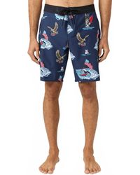 O'neill Sportswear - Lennox Usa 20" Boardshorts - Lyst