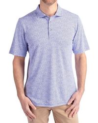 Cutter & Buck - Virtue Eco Pique Botanical Print Polo - Lyst