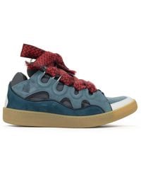 Lanvin - Dark Curb Sneakers - Lyst
