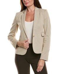 BOSS - Boss Jia Textured Blazer - Lyst