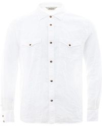 Gran Sasso - Linen Shirt - Lyst