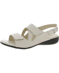 David Tate - Glove Leather Banded Slingback Sandals - Lyst