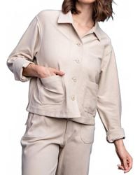 Rae Mode - Cotton Stretch Twill Jacket - Lyst
