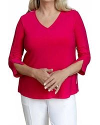 Sympli - Suitable Split Sleeve Top - Lyst