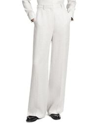Theory - Classic Linen-Blend Straight Pant - Lyst