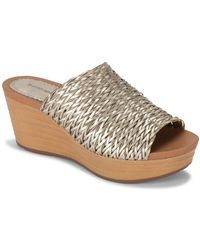 BareTraps - Macauley Woven Slip On Wedge Sandals - Lyst