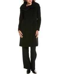 Cinzia Rocca - Medium Wool & Cashmere-blend Coat - Lyst