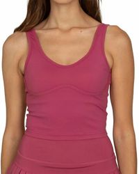 Gold Hinge - Lined Mid Length Bra Top - Lyst