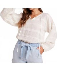 Bella Dahl - Tie-Up Pullover Top - Lyst
