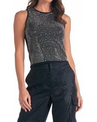 Elan - Sleeveless Sweater Tank Top - Lyst