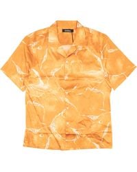 NAHMIAS - Miracle Tie Dye Silk Button Down Shirt - Lyst