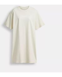 COACH - New York T Shirt Dress - Lyst