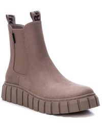 Xti - Suede Booties By - Lyst