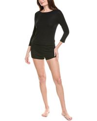 Natori - 2Pc Rib Essential Pajama Set - Lyst