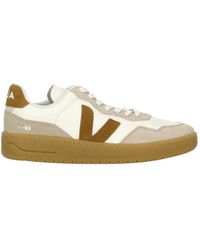 Veja - V-90 Suede Low-Top Sneakers - Lyst