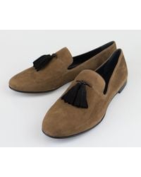 Giuseppe Zanotti - Kevin Camoscio Suede Slippers Shoes - Lyst