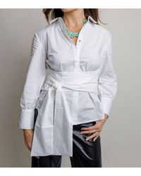 Melissa Nepton - Maxine Wrap Top - Lyst