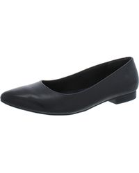 Walking Cradles - Reece Leather Pointed Toe Ballet Flats - Lyst