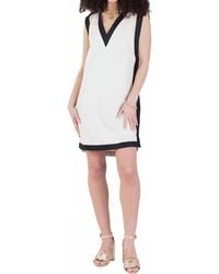 Emily Mccarthy - Emily Linen Shift Dress - Lyst