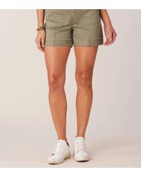 Democracy - "ab"solution Skyrise Short With Fixed Fray Cuff - Lyst