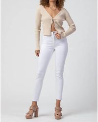 Hidden Jeans - Seamless High Rise Skinny Jeans - Lyst