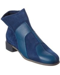 Arche - Twizig Leather & Suede Bootie - Lyst
