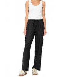 Six Fifty - Coated Straight Leg Cargo Pants - Lyst