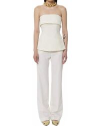 Tara Jarmon - Tonnie Tailored Canvas Top - Lyst