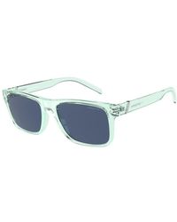 Arnette - 55mm Transparent Icy Sunglasses An4298-279680-55 - Lyst