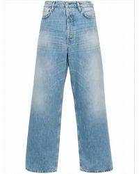 Acne Studios - Wide-Leg Denim Pants With Classic Five-Pocket Design - Lyst