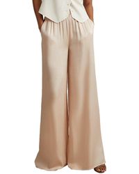 Reiss - Yara Wide Leg Occasion Trouser - Lyst