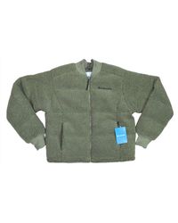 Columbia - Full Zip Insulated Faux Sherpa Fleece Jacket - Lyst
