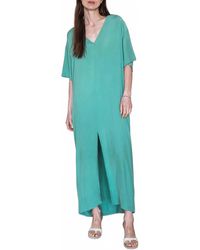Humanoid - Dezi V-Neck Maxi Dress - Lyst