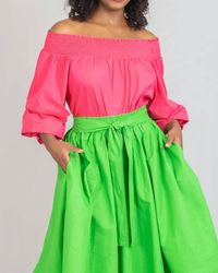 Kara Chic - Radiant Off Shoulder Top - Lyst