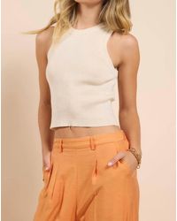 Sadie & Sage - Alexis Knit Tank Sweater - Lyst