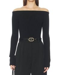 A.L.C. - Jo Long Sleeve Off Shoulder Top - Lyst