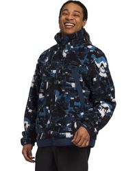 The North Face - Campshire Summit Navy Full Zip Fleece Jacket Size Xl Sgn609 - Lyst