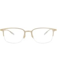 Montblanc - Square-Frame Alluminium Optical Frames - Lyst