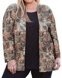 On The Plus Side - Print Layla Twofer Top - Lyst