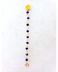 A Blonde and Her Bag - Semi-precious Bead Necklace Extender - Lyst