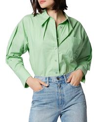 Equipment - Sergine Collared Long Sleeve Button-down Top - Lyst