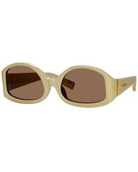 Jacquemus - Sunglasses Geometric Full Rim, Shiny Frame And Lens Jac/15C1 - Lyst