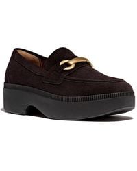 Fitflop - F-Luma Suede Loafer - Lyst