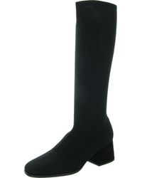 Eileen Fisher - Paziz Stretch Knit Knee-High Boots - Lyst