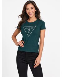 Guess - Carlee Triangle Tee - Lyst