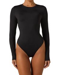 7 Diamonds - Sleek Long Sleeve Bodysuit - Lyst