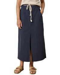 Lilla P - Yoke Waist Maxi Skirt - Lyst