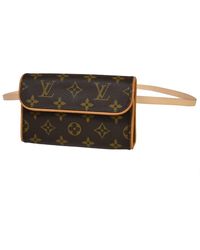 Louis Vuitton - Pochette Florentine Canvas Shoulder Bag (pre-owned) - Lyst